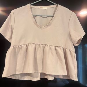 Romwe cropped blouse